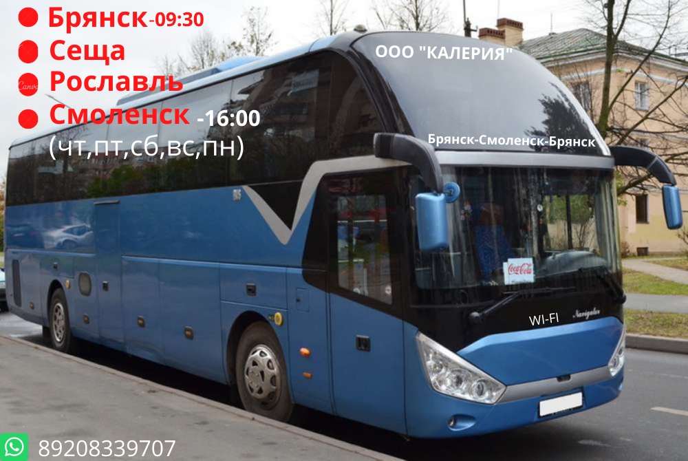 Автобус брянск москва